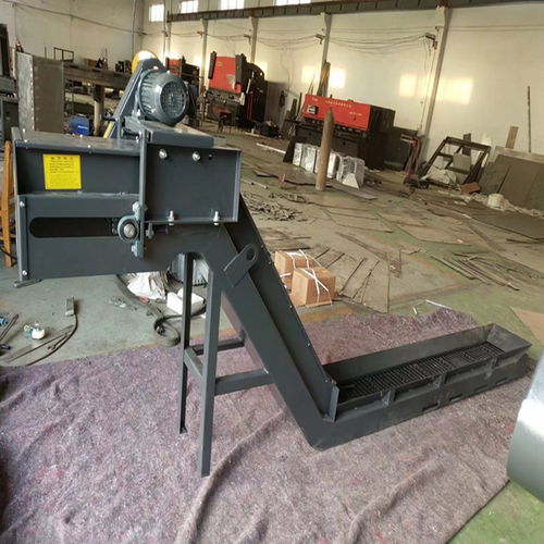 青島數(shù)控機床鏈板排屑機 機床排屑機